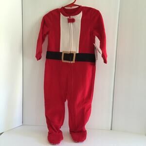 ☃️NWT Microfleece Santa Suit Pajamas (18 Months)